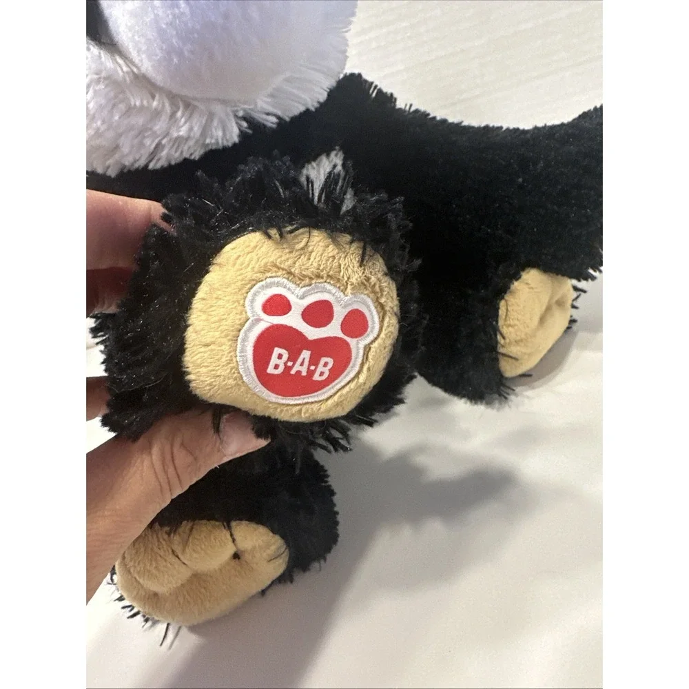 Build a Bear Black and White Panda Bear Brown‎ Paws Plush 13